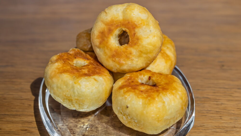 Fried Meat Pies (Belyashi) with Ready Minced Meat and Kefir Dough