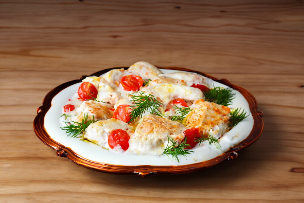 Chicken Fillet in Cream Sauce (Skillet Recipe)