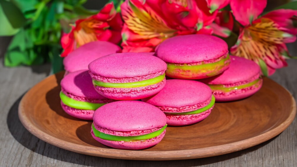 Macarons with Italian Meringue