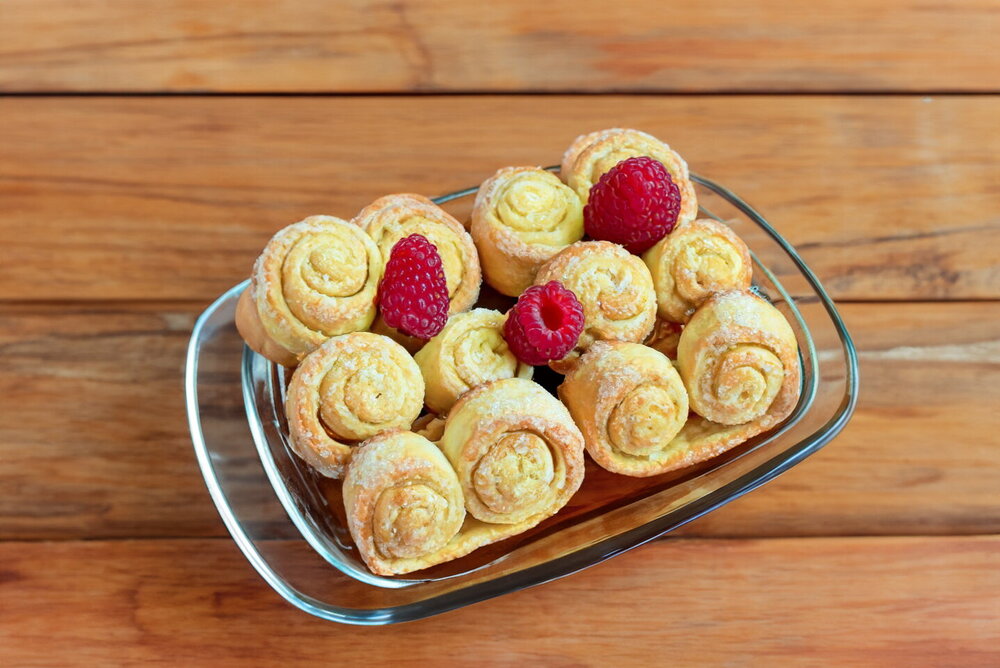 Puff Pastry Twists with Sugar