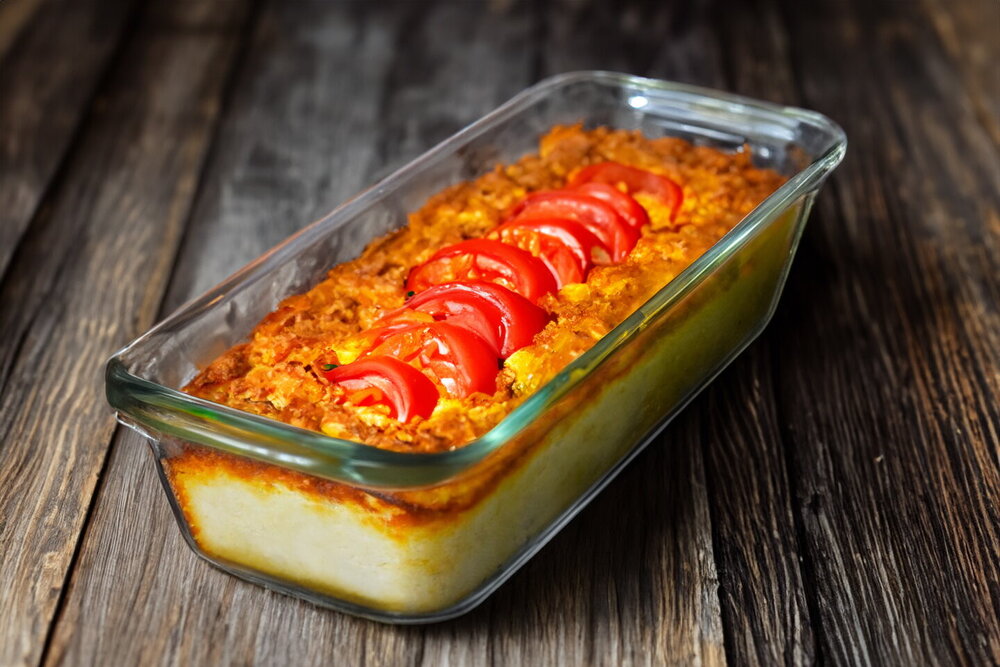 Chicken Soufflé in the Oven