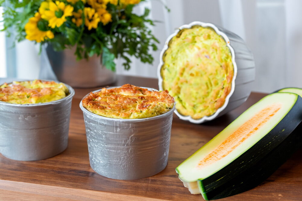 Baked Zucchini Soufflé