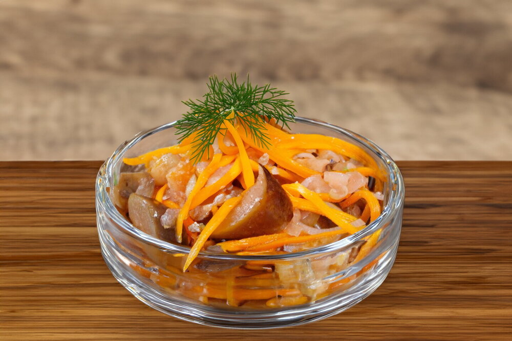 Eggplants with Carrots for Winter