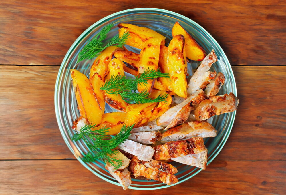 Boiled Pork Fat with Garlic