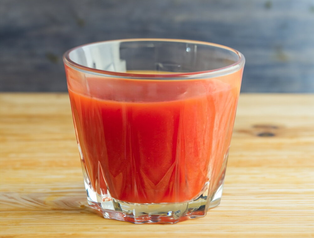Homemade Tomato Juice from Tomato Paste