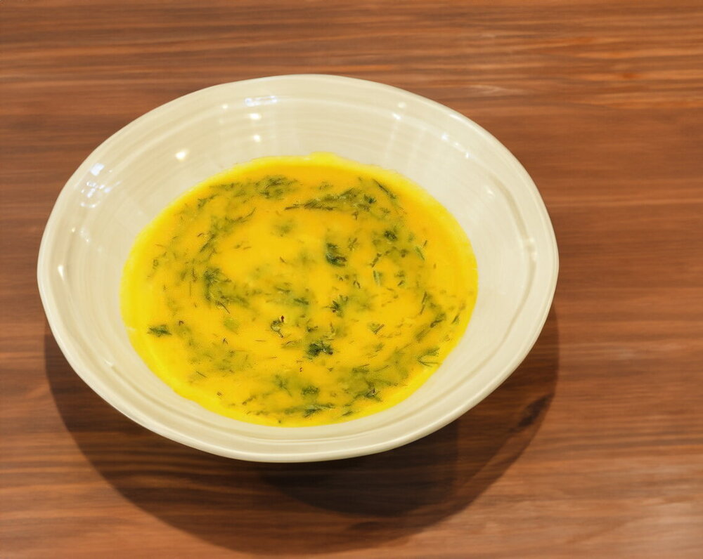 Pumpkin Cream Soup with Turmeric