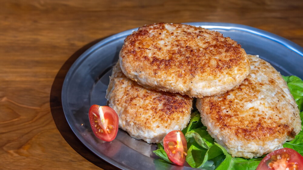 Chicken Cutlets with Potatoes