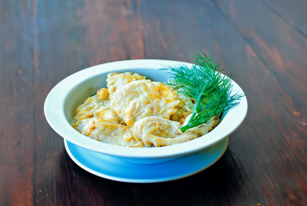 Dumplings with Fresh Cabbage