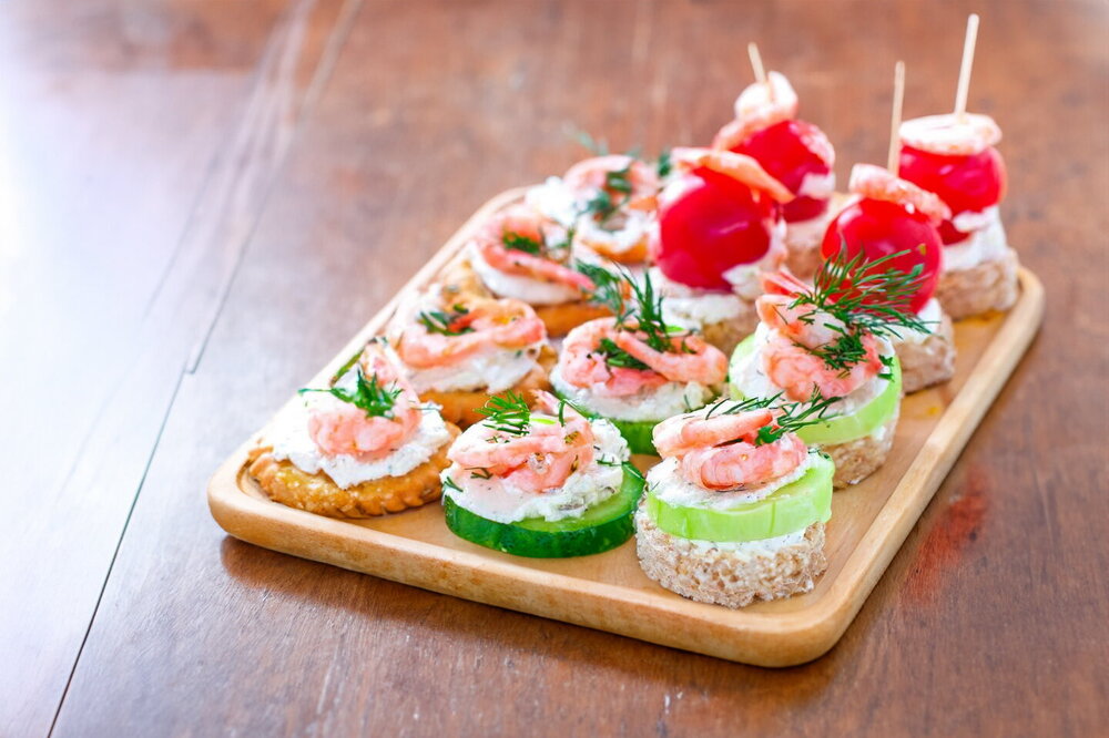 Shrimp Canapés