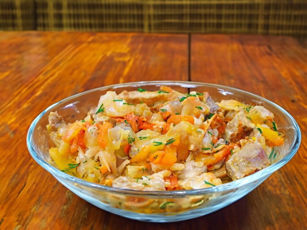 Meat with Bell Peppers