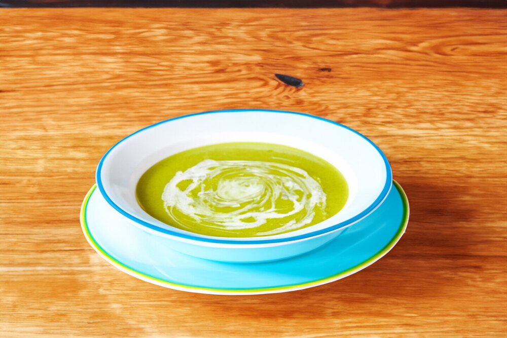 Broccoli Cream Soup with Heavy Cream