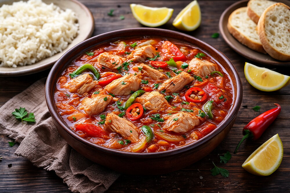 Tomato and Tuna Stew