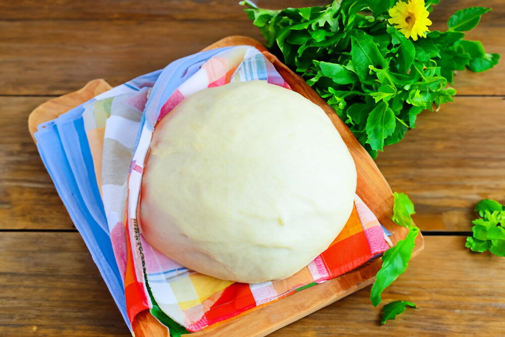Soft Airy Yeast Dough for Pirozhki
