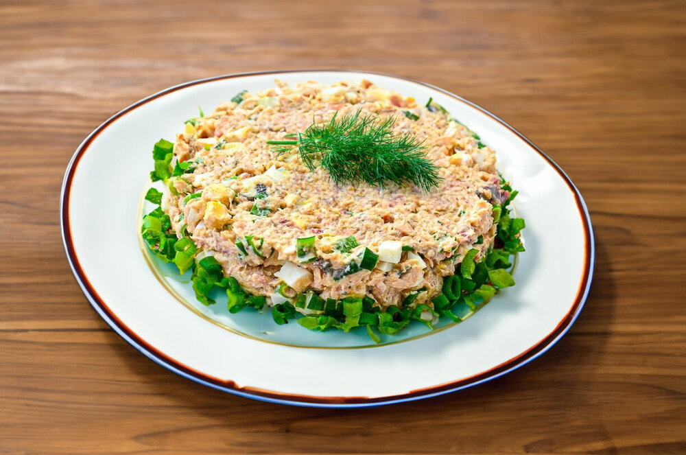 Pink Salmon Canned Salad