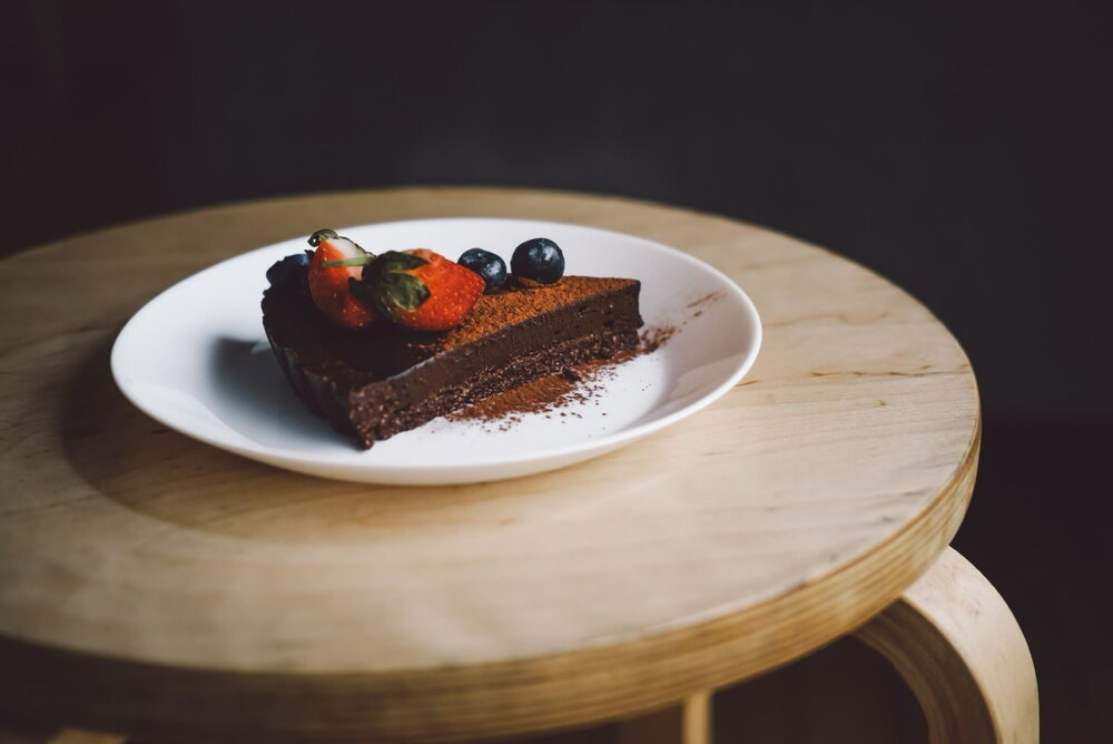 Flourless chocolate cake