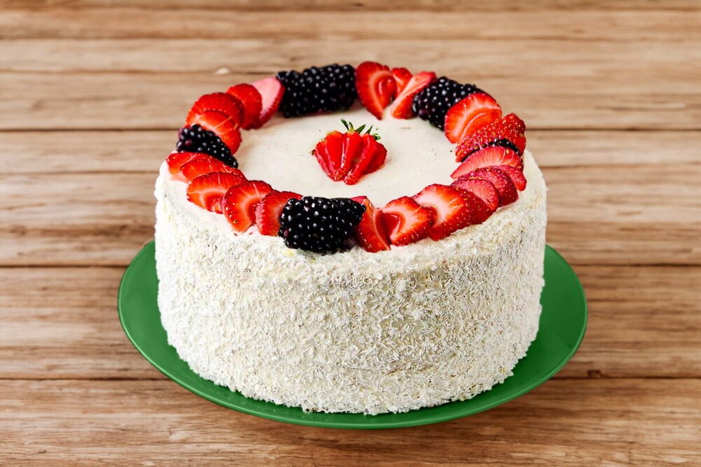 Classic Sour Cream Cake