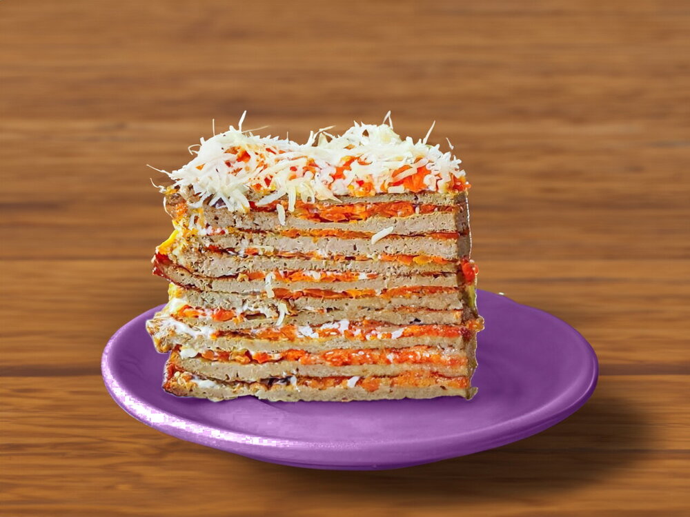 Classic Chicken Liver Cake