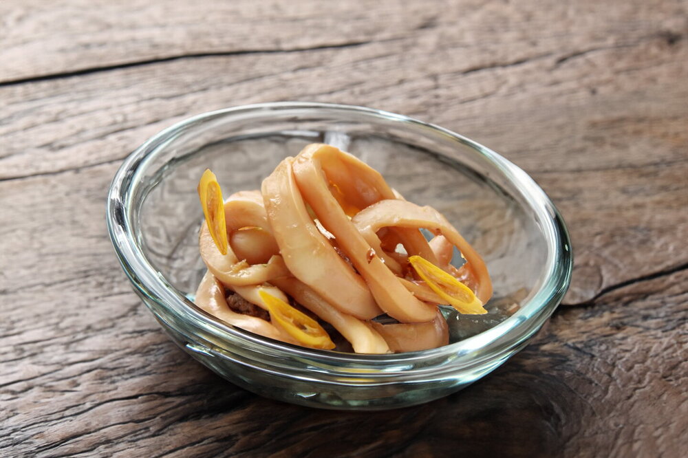 Calamari in Soy Sauce for Beer