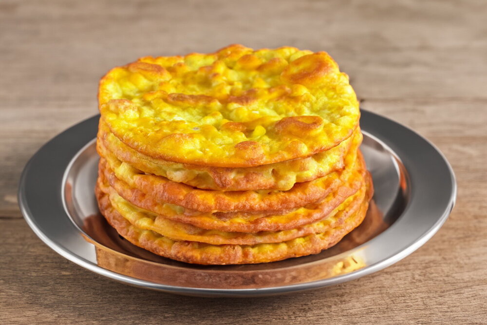 Kazakh Shelpek Flatbreads