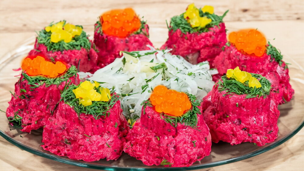 Herring Under an Unusual Layered Coat