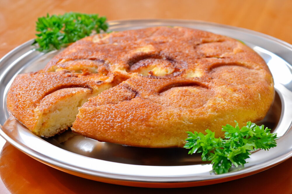 Skillet Apple Cake (No Oven)