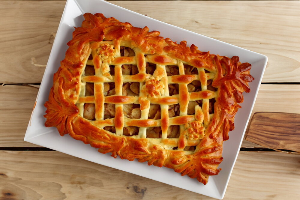 Yeast Apple Pie (Oven)