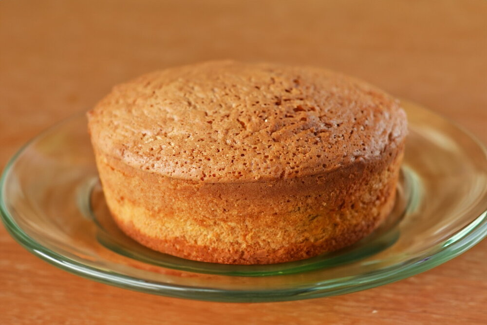 Hot-Water Sponge Cake