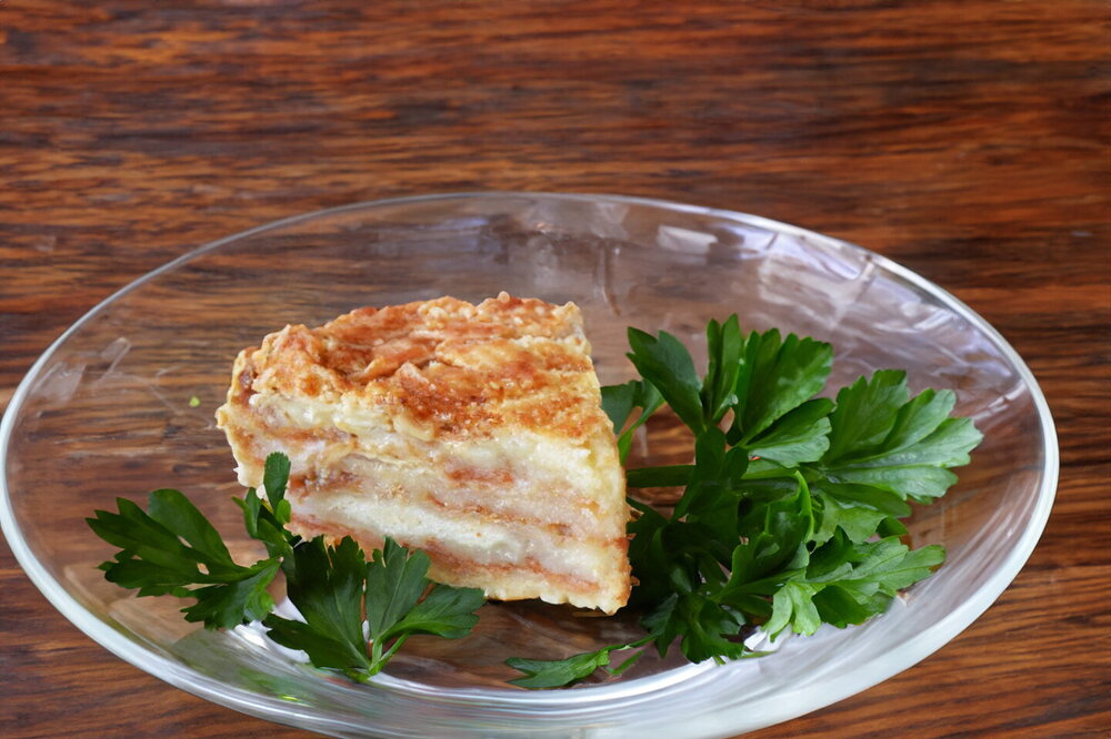 Three-Cup Apple Crumble Cake