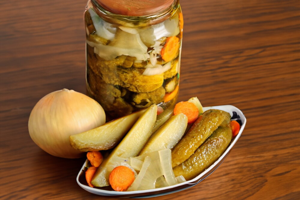 Hungarian-Style Pickled Cucumbers for Winter