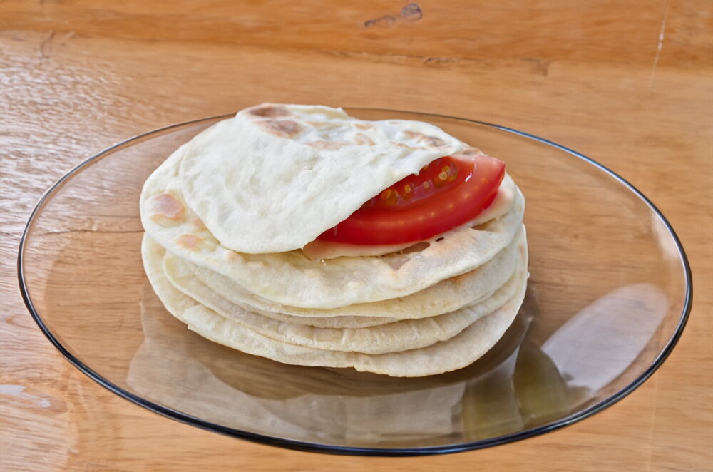 Homemade Pita in a Skillet