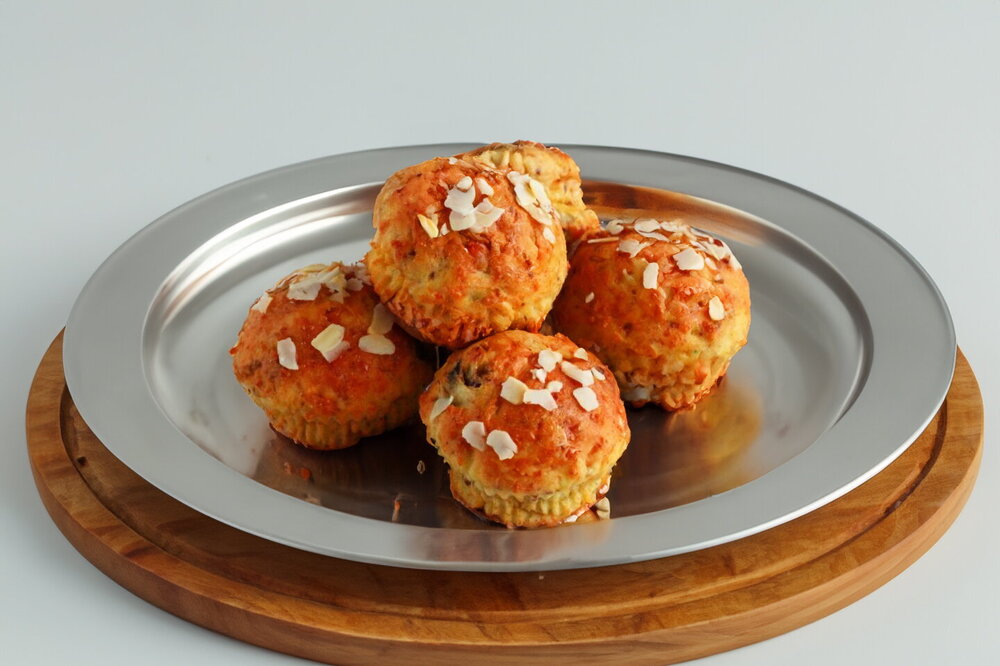 Healthy Baked Cottage Cheese Muffins