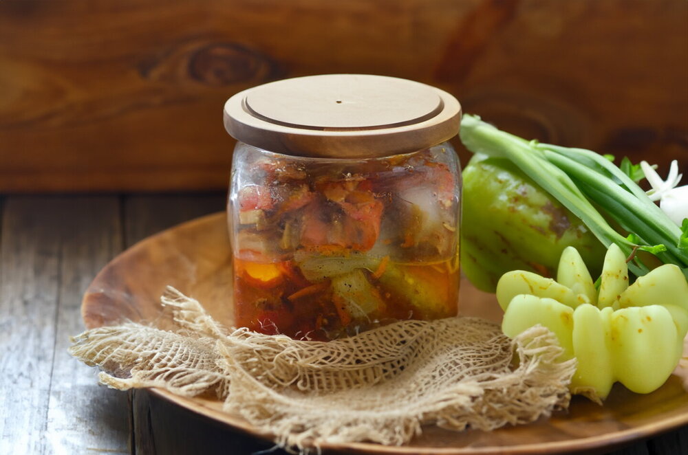 Korean-Style Eggplant for Winter