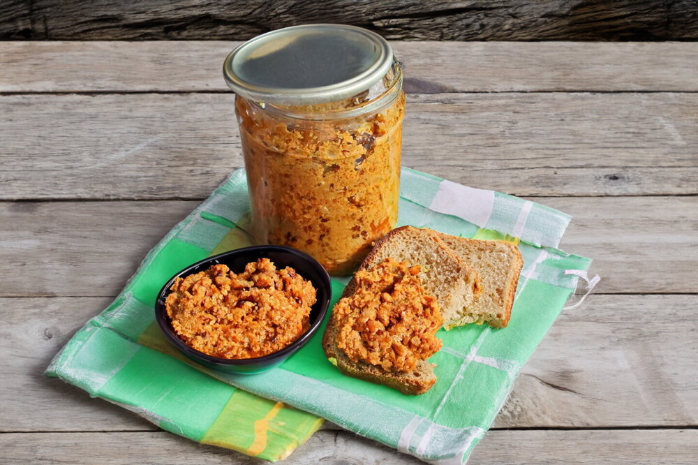 Chanterelle Mushroom Spread for Winter