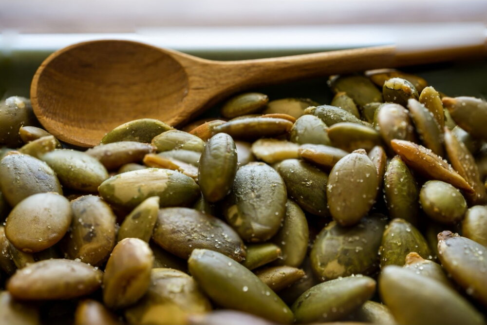 Roasted pumpkin seeds