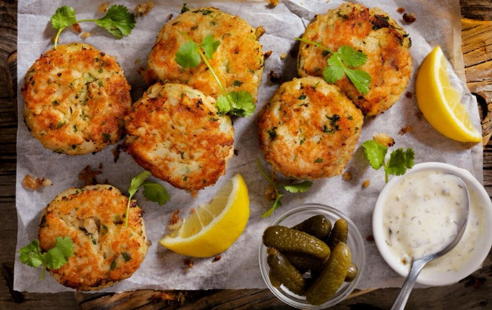 Cod fish cakes