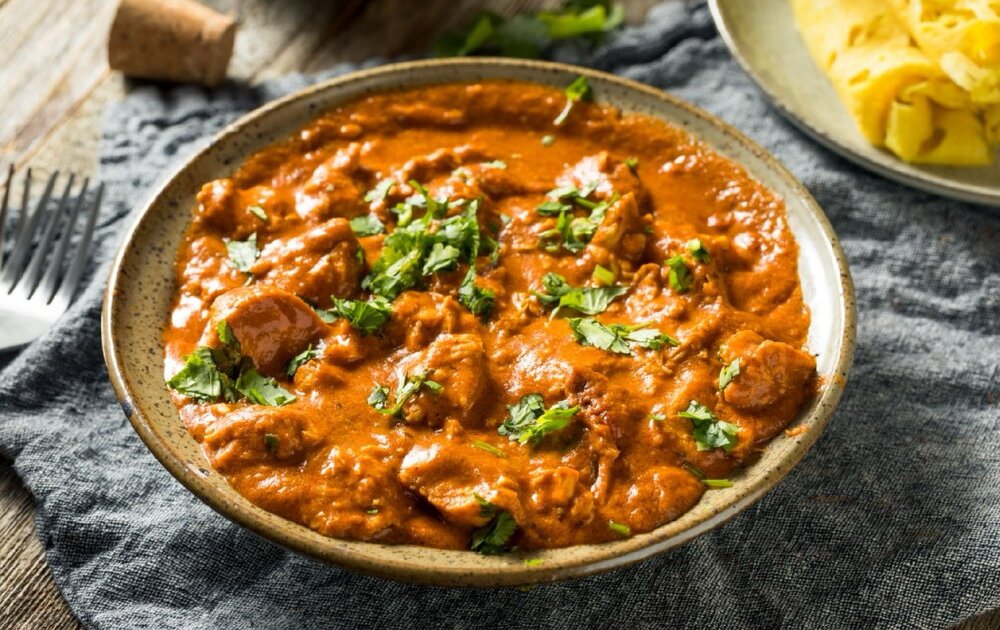 Simple butter chicken