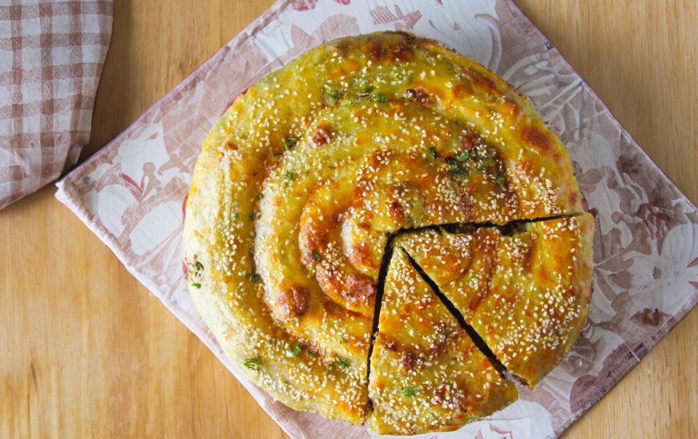 Turkish Börek with Meat Filling