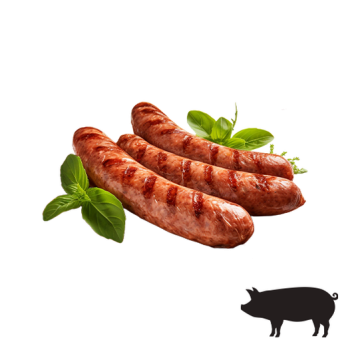 Pork sausages