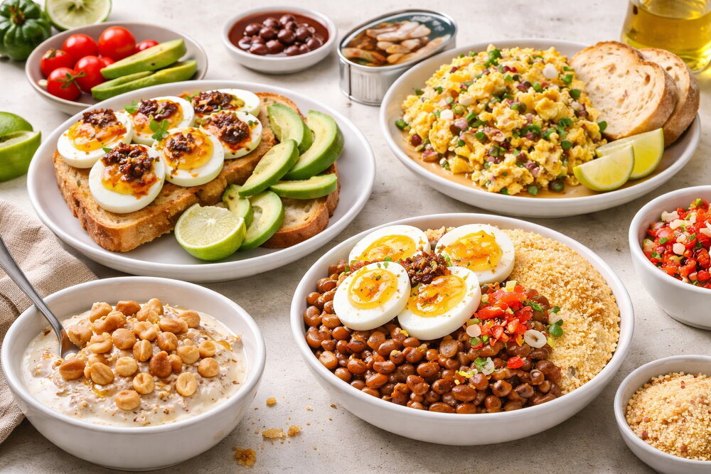 Breakfasts Under 10 Minutes: 12 High-Protein Ghana-Inspired Mornings