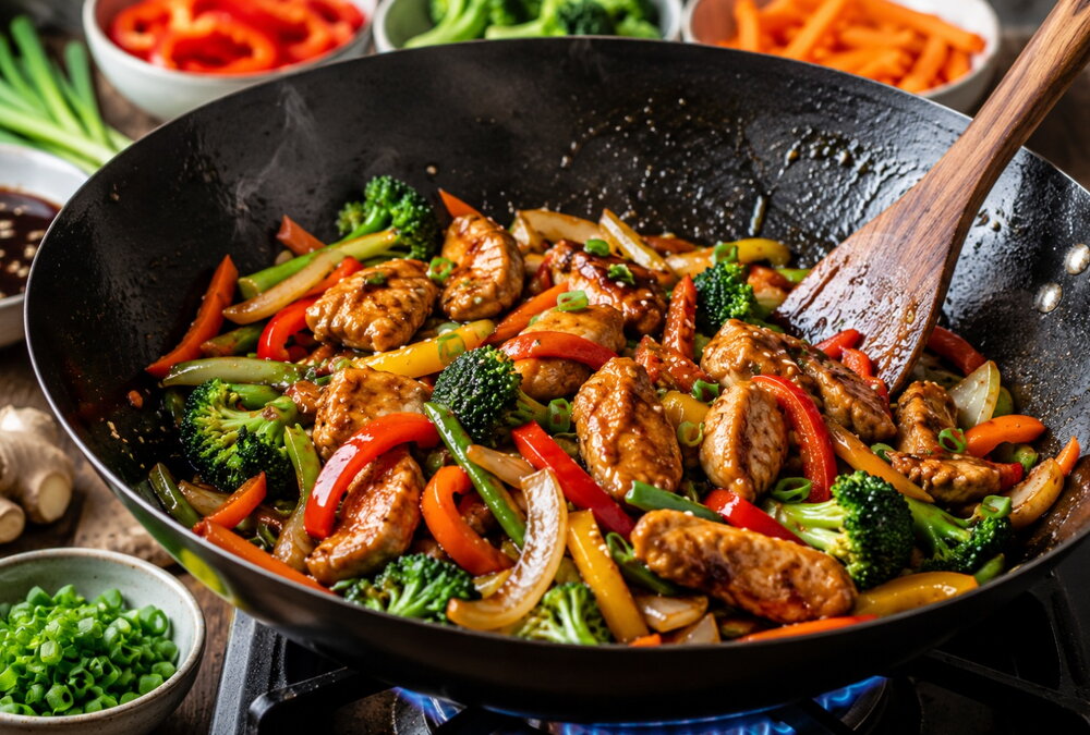 Stir-Fry Like a Pro: Heat Control, Sauce Ratios & No-Soggy-Veg Tips