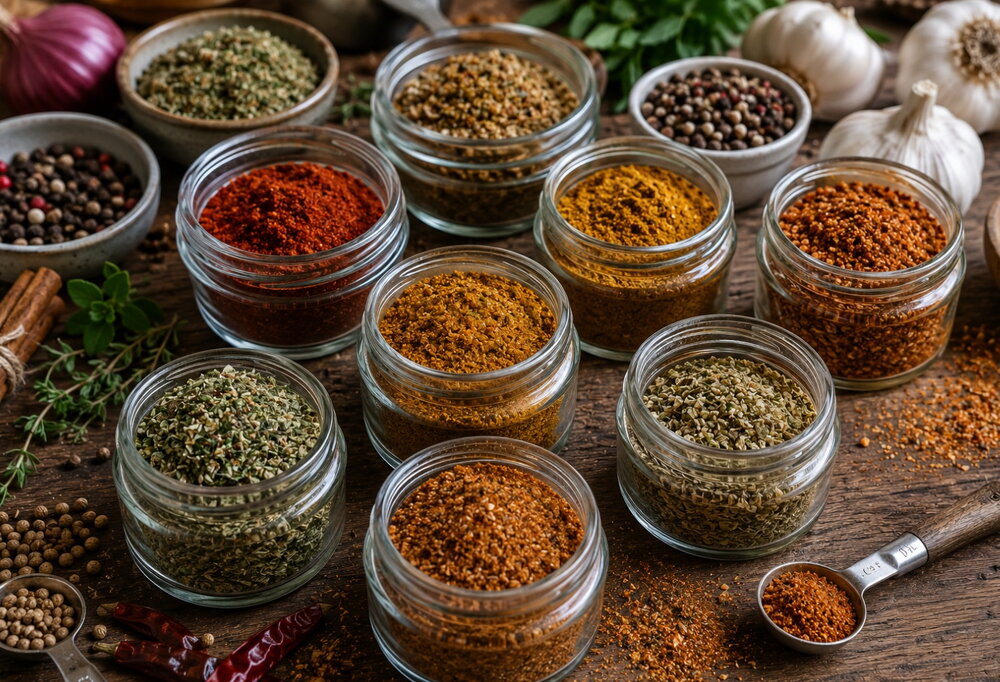 Make Your Own Spice Mixes: Taco, Curry-ish, Shawarma-ish, BBQ-ish & More