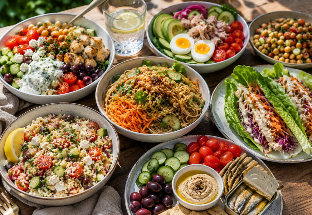 Cold Dinners for Hot Nights: Easy Meals That Don’t Need Much Cooking