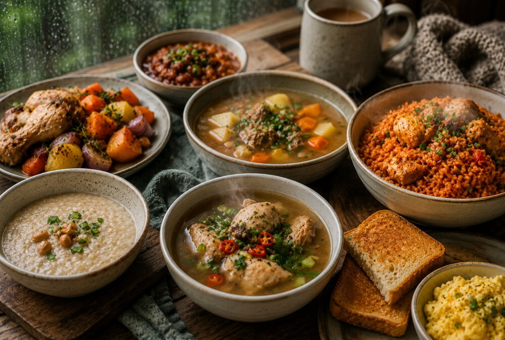 Rainy Season Comfort Foods That Still Feel Light