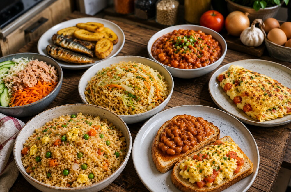 Fridge Survival Meals Before Month-End