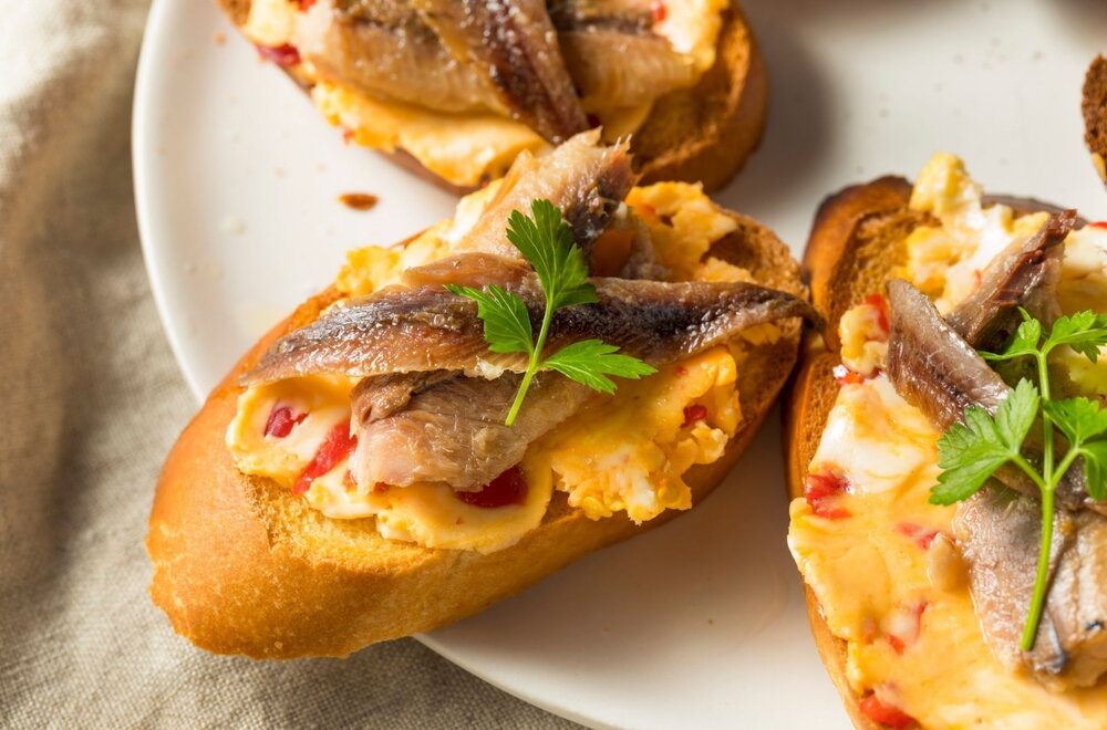 10 Easy Christmas Appetizers with Canned Mackerel & Sardines