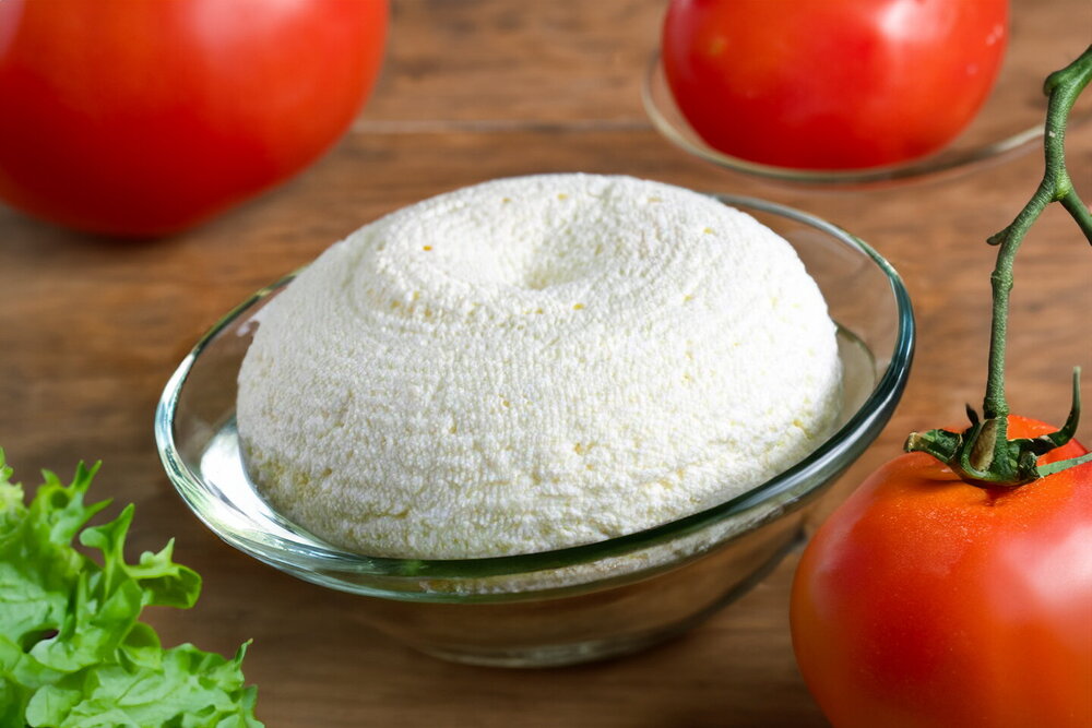 Homemade Adyghe Cheese