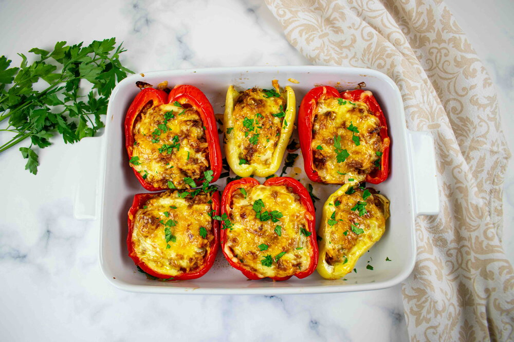 Stuffed bell peppers
