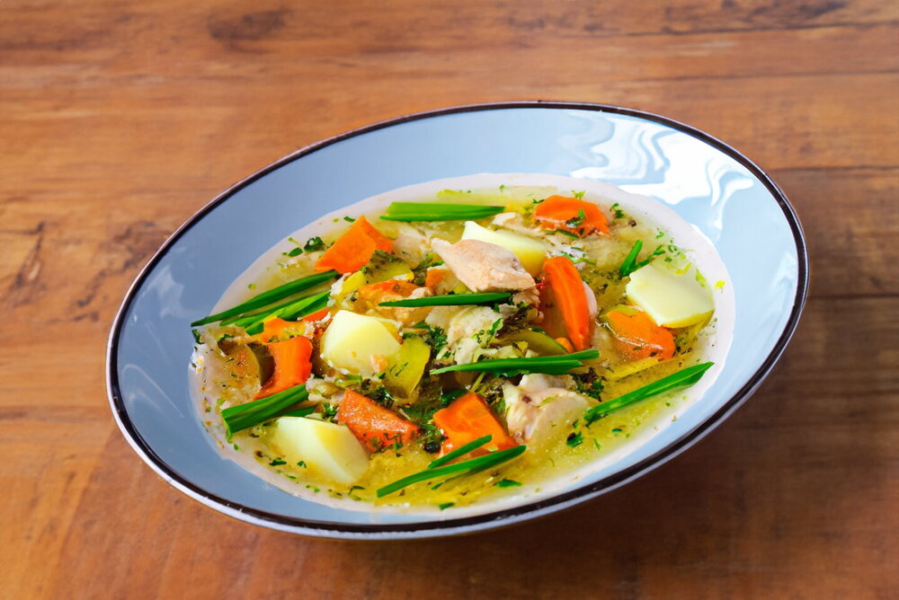 Chicken and Rice Rassolnik