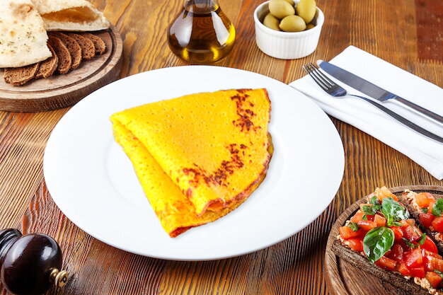 Pumpkin Pancakes with Milk