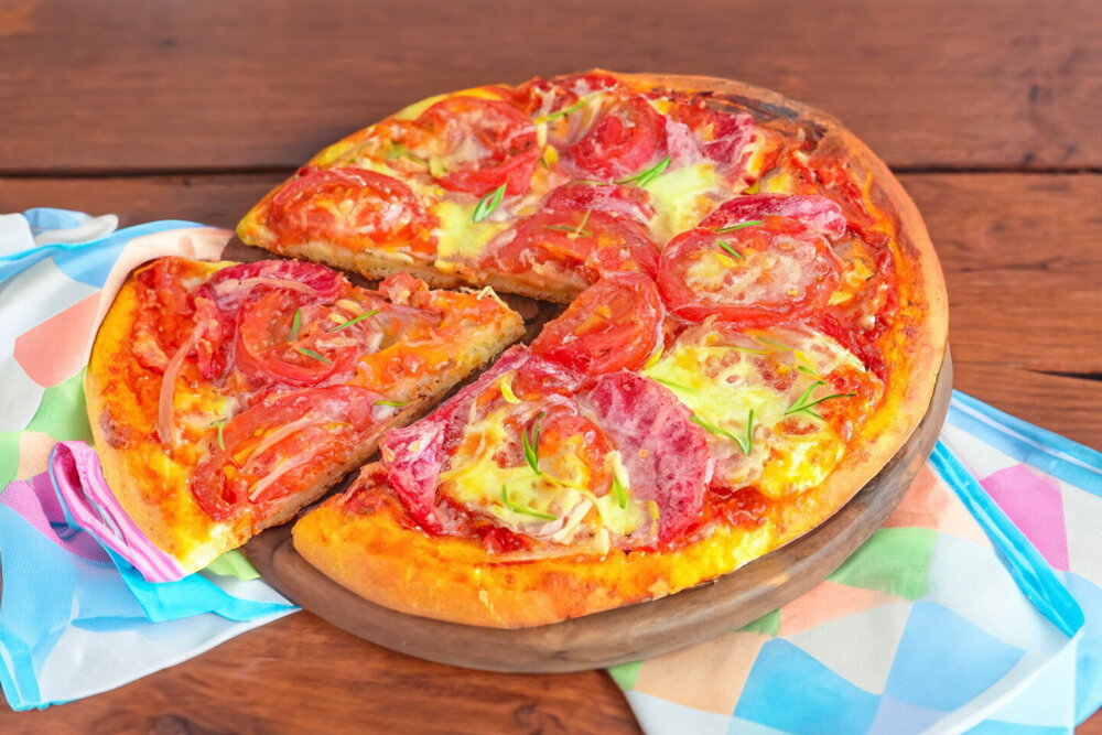Yeast Pizza with Milk